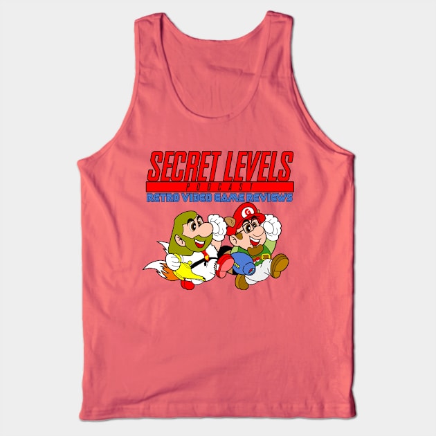 Super Secret Levels Podcast Tank Top by SecretLevels